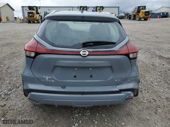 2021 Nissan Kicks SV with VIN 3N1CP5CV0ML511572, listed as a Copart auction lot 48769405 with 92,590 mi miles and Salvage Title. Bid and sale history available at carsss.com. Image 6.