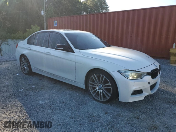 2013 BMW 3 Series 335i with VIN WBA3A9G51DNP37407, listed as a Copart auction lot 55478365 with 108,730 mi miles and Clean title. Bid and sale history available at DreamBid. Image 4.