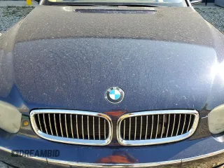 2004 BMW 7 Series 745Li with VIN WBAGN63414DS51056, listed as a Copart auction lot 75482784 with 184,248 mi miles and Clean Title. Bid and sale history available at carsss.com. Image 11.