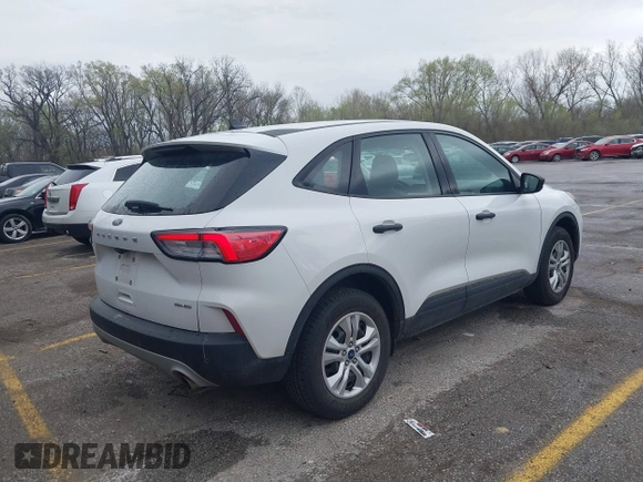 2021 Ford Escape S with VIN 1FMCU9F63MUA69972, listed as a IAAI auction lot 41916755 with 98,163 mi miles and . Bid and sale history available at DreamBid. Image 4.