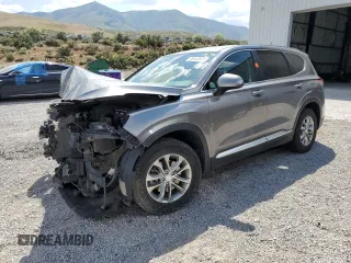 2019 Hyundai Santa Fe SE with VIN 5NMS2CAD9KH010261, listed as a Copart auction lot 59548605 with 139,268 mi miles and Salvage title. Bid and sale history available at DreamBid. Image 1.