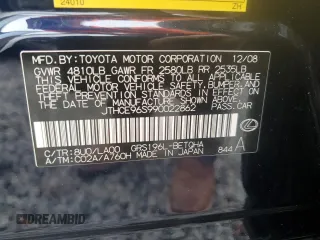 2009 Lexus GS 350 with VIN JTHCE96S990022862, listed as a Copart auction lot 44210145 with 152,477 mi miles and Clean Title. Bid and sale history available at carsss.com. Image 12.