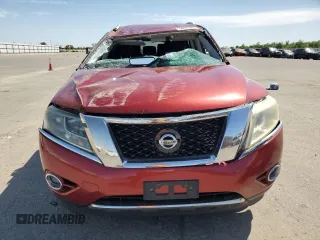 2016 Nissan Pathfinder Platinum with VIN 5N1AR2MM8GC611868, listed as a Copart auction lot 54077545 with 146,187 mi miles and Salvage Title. Bid and sale history available at carsss.com. Image 5.