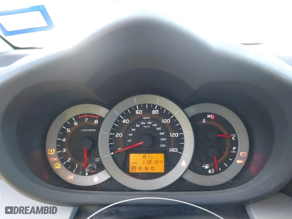 2012 Toyota RAV4 with VIN 2T3ZF4DV9CW142897, listed as a IAAI auction lot 41641075 with 118,164 mi miles. Bid and sale history available at carsss.com. Image 7.