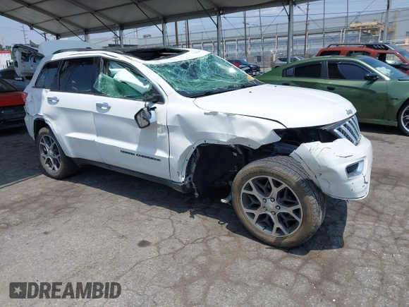 2019 Jeep Grand Cherokee Limited with VIN 1C4RJEBG7KC680959, listed as a IAAI auction lot 42433484 with 56,429 mi miles and . Bid and sale history available at DreamBid. Image 1.