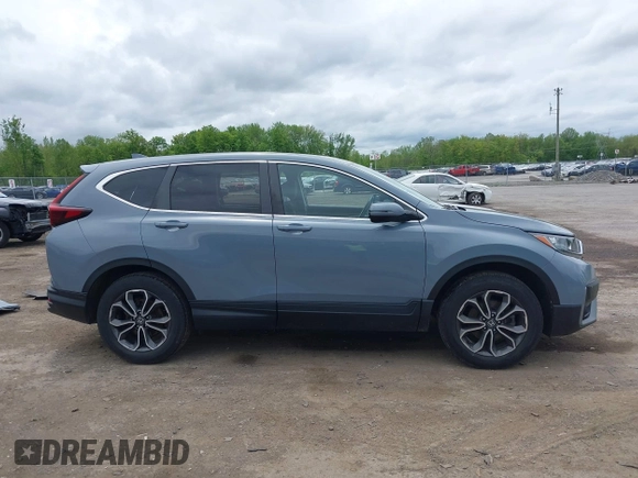 2021 Honda CR-V EX with VIN 2HKRW2H55MH628744, listed as a IAAI auction lot 42257771 with 34,369 mi miles and . Bid and sale history available at DreamBid. Image 14.