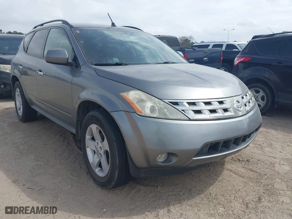 2005 Nissan Murano SL with VIN JN8AZ08W85W426305, listed as a IAAI auction lot 41746532 with 137,040 mi miles. Bid and sale history available at carsss.com. Image 1.