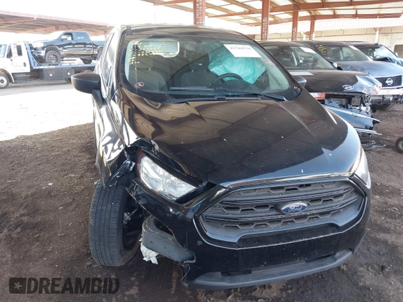 2020 Ford EcoSport S with VIN MAJ3S2FE3LC377288, listed as a IAAI auction lot 41344518 with 61,559 mi miles and . Bid and sale history available at DreamBid. Image 6.