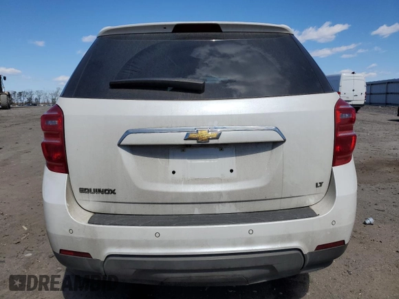 2017 Chevrolet Equinox LT with VIN 2GNALCEK8H1516038, listed as a Copart auction lot 50855435 with 117,039 mi miles and Salvage Title. Bid and sale history available at carsss.com. Image 6.