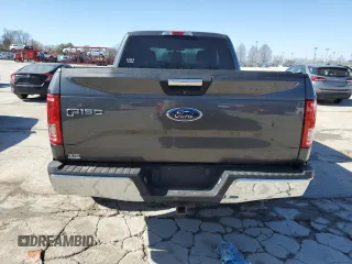 2016 Ford F-150 XLT with VIN 1FTEX1EP2GFD61525, listed as a Copart auction lot 48534085 with 92,859 mi miles and Salvage Title. Bid and sale history available at carsss.com. Image 6.