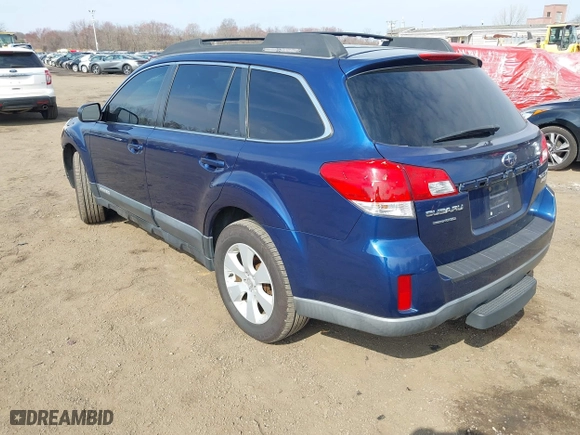 2010 Subaru Outback Prem All-Weathr/Pwr Moon with VIN 4S4BRBGC9A1355427, listed as a IAAI auction lot 41912307 with 122,324 mi miles. Bid and sale history available at carsss.com. Image 3.