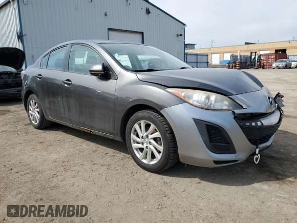 2012 Mazda 3 i Sport with VIN JM1BL1UFXC1577881, listed as a Copart auction lot 50912085 with 230,436 mi miles and Salvage Title. Bid and sale history available at DreamBid. Image 4.