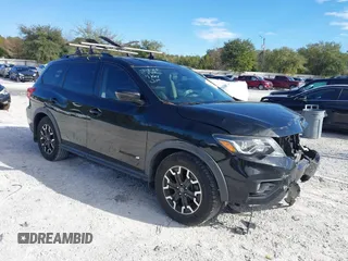2019 Nissan Pathfinder S with VIN 5N1DR2MN5KC652005, listed as a IAAI auction lot 41305828 with 65,473 mi miles and . Bid and sale history available at DreamBid. Image 1.
