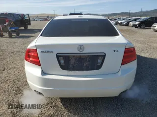2005 Acura TL with VIN 19UUA66295A039005, listed as a Copart auction lot 53960645 with 290,175 mi miles and Clean Title. Bid and sale history available at carsss.com. Image 6.