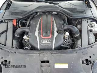 2015 Audi S8 with VIN WAUK2AFD1FN005378, listed as a Copart auction lot 53048314 with 131,468 mi miles. Bid and sale history available at carsss.com. Image 13.