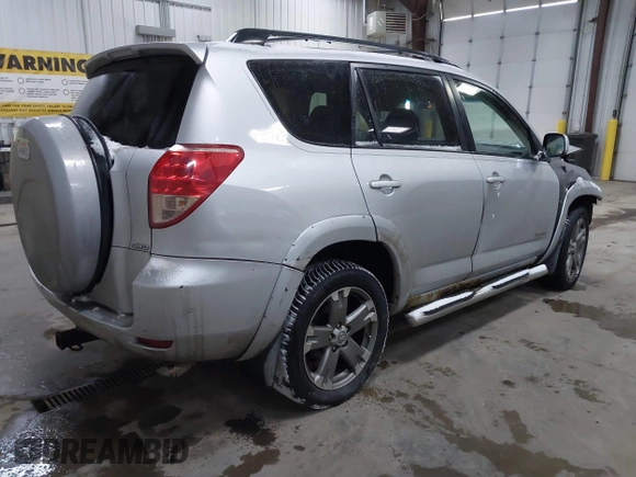 2008 Toyota RAV4 Sport with VIN JTMBK32V285047879, listed as a IAAI auction lot 41493882 with 229,642 mi miles. Bid and sale history available at carsss.com. Image 4.