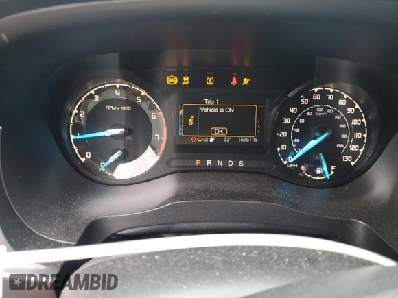 2023 Ford Ranger XL with VIN 1FTER4FH7PLE03501, listed as a Copart auction lot 59953735 with 16,161 mi miles and Salvage title. Bid and sale history available at DreamBid. Image 9.