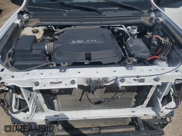 2016 GMC Canyon 4WD SLE with VIN 1GTH6BE3XG1209203, listed as a Copart auction lot 53909735 with 135,477 mi miles and Salvage title. Bid and sale history available at DreamBid. Image 11.