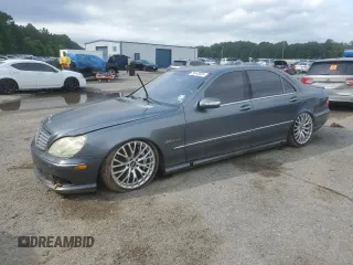 2006 Mercedes-Benz S with VIN WDBNG79J66A464238, listed as a Copart auction lot 55443835 with Not Provided miles and Salvage Title. Bid and sale history available at DreamBid. Image 1.