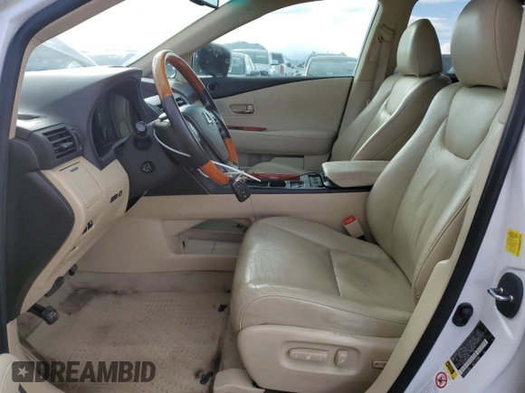 2011 Lexus RX 350 with VIN 2T2BK1BA9BC098951, listed as a Copart auction lot 49202195 with 181,919 mi miles and Salvage title. Bid and sale history available at DreamBid. Image 7.
