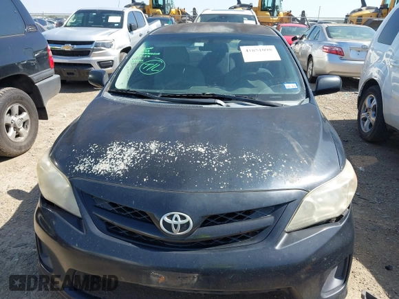 2011 Toyota Corolla L with VIN 2T1BU4EE9BC633887, listed as a IAAI auction lot 41851098 with 187,746 mi miles. Bid and sale history available at carsss.com. Image 13.