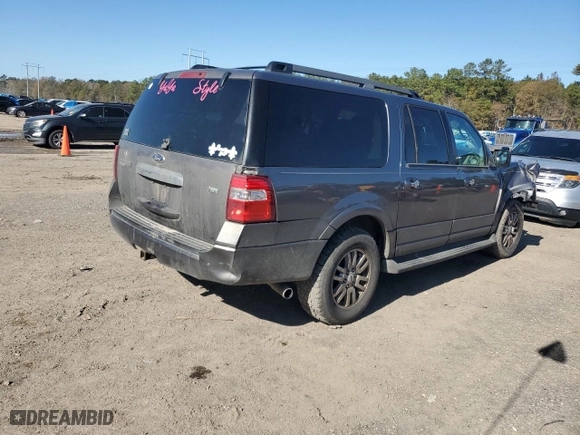 2014 Ford Expedition EL XLT with VIN 1FMJK1H5XEEF61722, listed as a Copart auction lot 87239064 with 192,053 mi miles and Salvage Title. Bid and sale history available at carsss.com. Image 3.