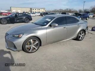 2020 Lexus IS with VIN JTHDA1D27L5104488, listed as a Copart auction lot 44104294 with 67,728 mi miles. Bid and sale history available at carsss.com. Image 1.