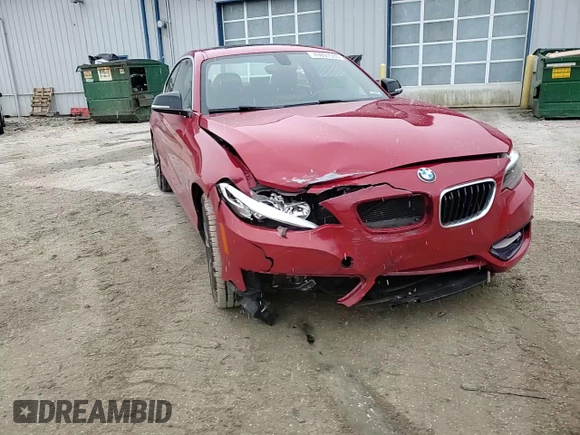 2015 BMW 2 Series 228i xDrive with VIN WBA1F7C50FVX96082, listed as a Copart auction lot 49897085 with 101,248 mi miles and Salvage Title. Bid and sale history available at carsss.com. Image 10.