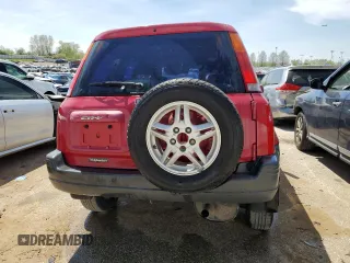 2000 Honda CR-V EX with VIN JHLRD186XYC029772, listed as a Copart auction lot 48406483 with 0 mi miles and Salvage Title. Bid and sale history available at carsss.com. Image 6.