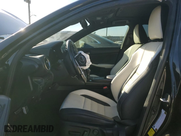 2021 Lexus IS 350 F Sport with VIN JTHGZ1B22M5038927, listed as a Copart auction lot 53888735 with 53,439 mi miles and Salvage title. Bid and sale history available at DreamBid. Image 7.