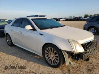 2012 Cadillac CTS Premium with VIN 1G6DP5E38C0119855, listed as a Copart auction lot 56647135 with 162,192 mi miles and Salvage title. Bid and sale history available at DreamBid. Image 4.
