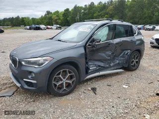 2016 BMW X1 xDrive28i with VIN WBXHT3C33GP888393, listed as a Copart auction lot 51929125 with 155,783 mi miles and Salvage Title. Bid and sale history available at carsss.com. Image 1.