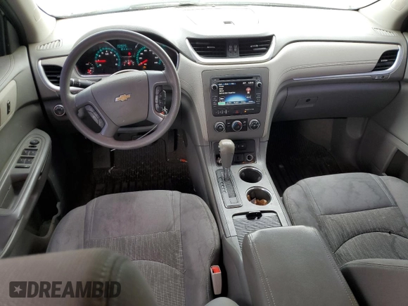 2017 Chevrolet Traverse LS with VIN 1GNKRFKD6HJ273538, listed as a Copart auction lot 57813645 with 126,396 mi miles and Non repairable. Bid and sale history available at DreamBid. Image 8.