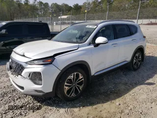 2019 Hyundai Santa Fe Ultimate with VIN 5NMS53AA1KH114031, listed as a Copart auction lot 50471895 with 74,864 mi miles and Salvage Title. Bid and sale history available at carsss.com. Image 1.