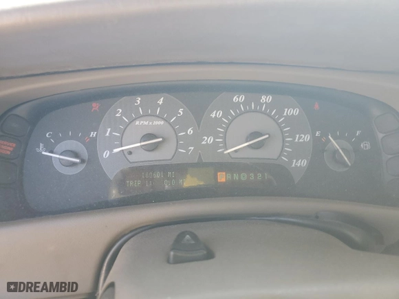 2003 Buick Park Avenue Ultra with VIN 1G4CU541434140434, listed as a Copart auction lot 72527114 with 160601 miles and Salvage Title. Bid and sale history available at carsss.com. Image 9.