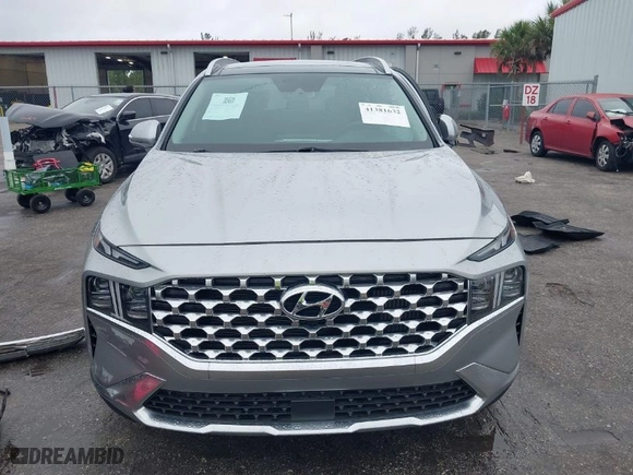 2023 Hyundai Santa Fe Hybrid Limited with VIN 5NMS5DA13PH005650, listed as a IAAI auction lot 41381632 with NaN miles. Bid and sale history available at carsss.com. Image 12.