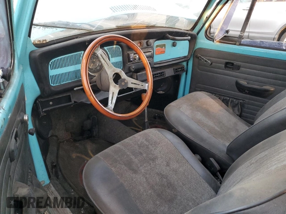 1968 Volkswagen Beetle with VIN 118017996, listed as a Copart auction lot 76961714 with 31,631 mi miles and Clean Title. Bid and sale history available at DreamBid. Image 8.