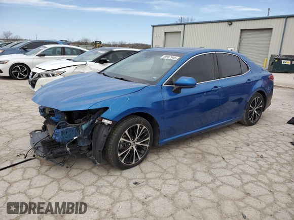 2019 Toyota Camry LE with VIN 4T1B11HK4KU271619, listed as a Copart auction lot 49987945 with 106,706 mi miles and Salvage Title. Bid and sale history available at carsss.com. Image 1.