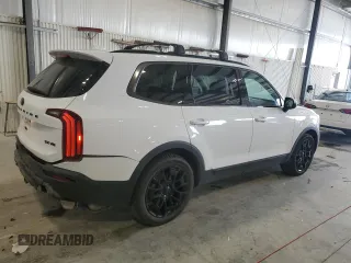 2021 Kia Telluride SX with VIN 5XYP5DHC7MG152914, listed as a Copart auction lot 54172835 with 109,105 mi miles and Salvage title. Bid and sale history available at DreamBid. Image 3.
