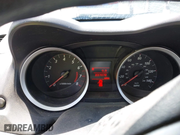 2011 Mitsubishi Lancer ES with VIN JA32U2FU0BU001081, listed as a IAAI auction lot 42092629 with 237,072 mi miles. Bid and sale history available at carsss.com. Image 7.