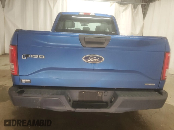 2015 Ford F-150 XL with VIN 1FTEX1CF1FFA58194, listed as a Copart auction lot 60086625 with 154,259 mi miles and Clean title. Bid and sale history available at DreamBid. Image 6.