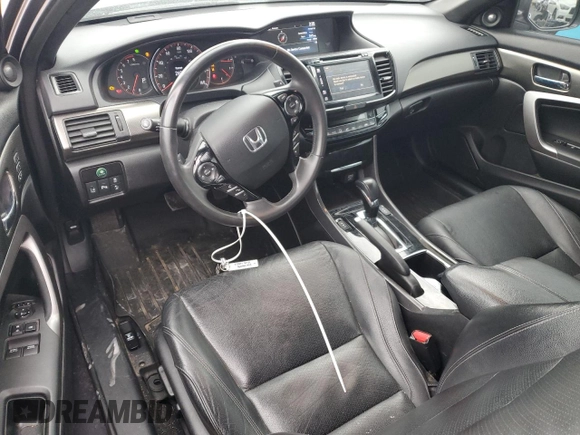 2016 Honda Accord Touring with VIN 1HGCT2B02GA000875, listed as a Copart auction lot 47552255 with 104,875 mi miles and Salvage Title. Bid and sale history available at DreamBid. Image 8.