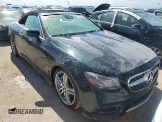 2018 Mercedes-Benz E-Class E 400 with VIN WDD1K6FB8JF046433, listed as a Copart auction lot 75609274 with 0 mi miles and Salvage Title. Bid and sale history available at carsss.com. Image 5.