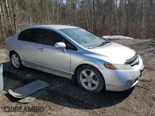 2007 Honda Civic Sdn LX with VIN 2HGFA165X7H003267, listed as a Copart auction lot 50202845 with 321,987 mi miles and Clean Title. Bid and sale history available at carsss.com. Image 4.