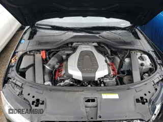 2016 Audi A8 L 3.0T with VIN WAU34AFD5GN011362, listed as a Copart auction lot 43261123 with 92,036 mi miles. Bid and sale history available at carsss.com. Image 11.