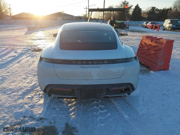 2020 Porsche Taycan Turbo with VIN WP0AC2Y1XLSA71237, listed as a IAAI auction lot 41608930 with 19,537 mi miles. Bid and sale history available at carsss.com. Image 16.