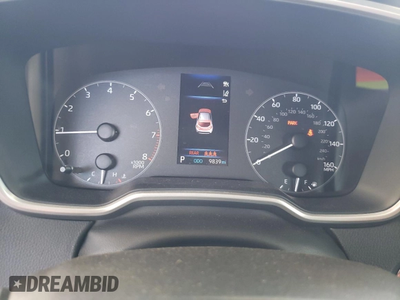 2024 Toyota Corolla SE with VIN JTND4MBE1R3221507, listed as a Copart auction lot 68064254 with 9,839 mi miles and Salvage Title. Bid and sale history available at DreamBid. Image 9.