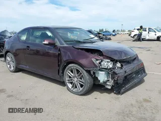 2013 Scion tC with VIN JTKJF5C7XD3064777, listed as a IAAI auction lot 42008710 with 147,808 mi miles. Bid and sale history available at carsss.com. Image 1.