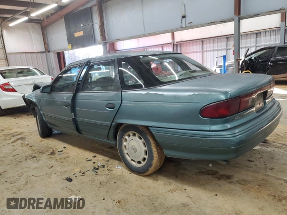 1992 Mercury Sable GS z VIN 1MELM50U7NA643480, wystawiony jako Copart lot #84833624 z przebiegiem 19 580 mil mil oraz Szkody całkowita. Historia ofert i sprzedaży dostępna na DreamBid. Obrazek 2.