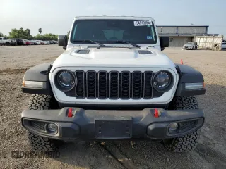 2024 Jeep Wrangler Rubicon with VIN 1C4PJXFG9RW280570, listed as a Copart auction lot 54519055 with 10,638 mi miles and Salvage title. Bid and sale history available at DreamBid. Image 5.